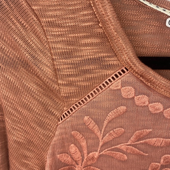 Maurices long sleeve sweater with lace floral layer - Picture 7 of 7